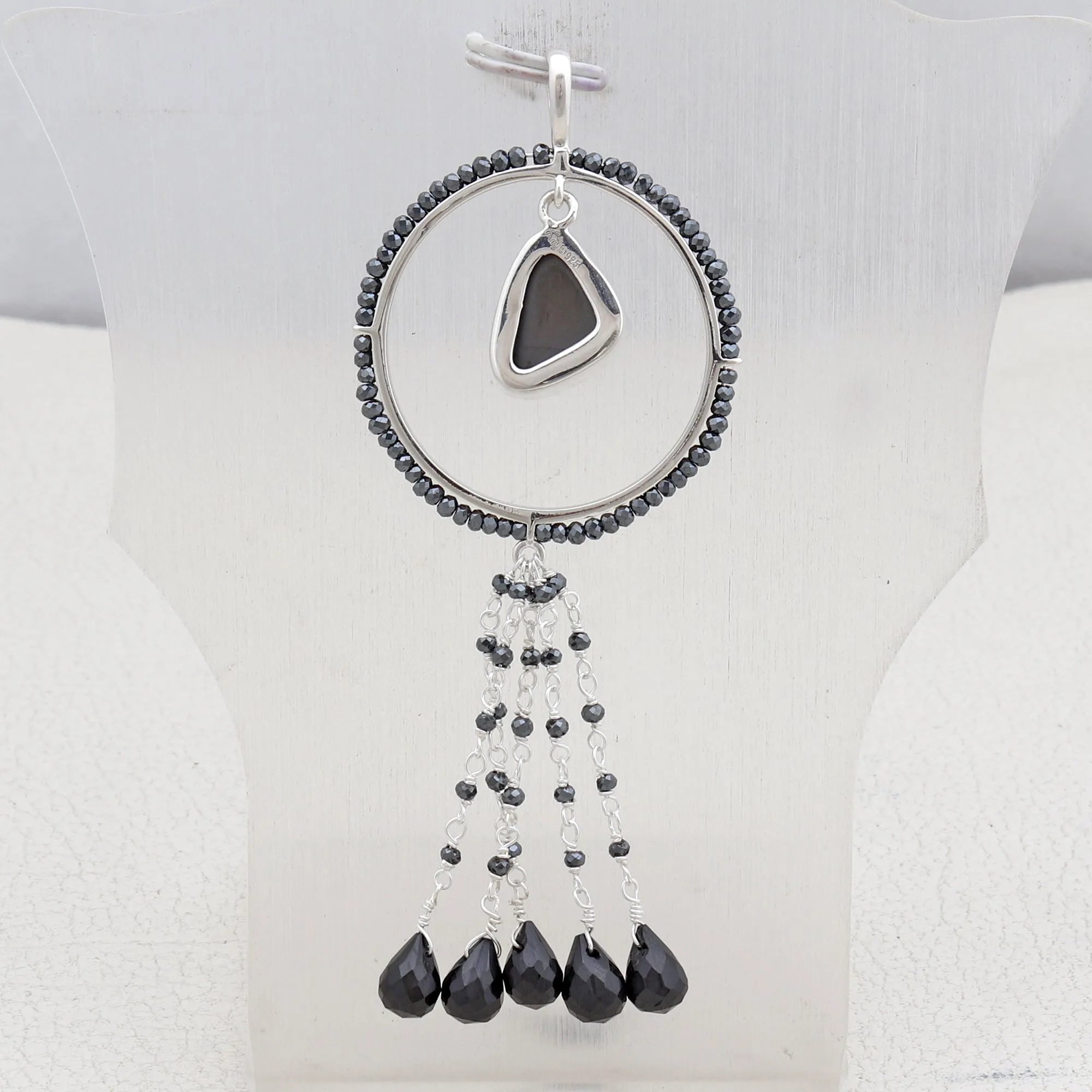 Shungite 925 Silver Pendant