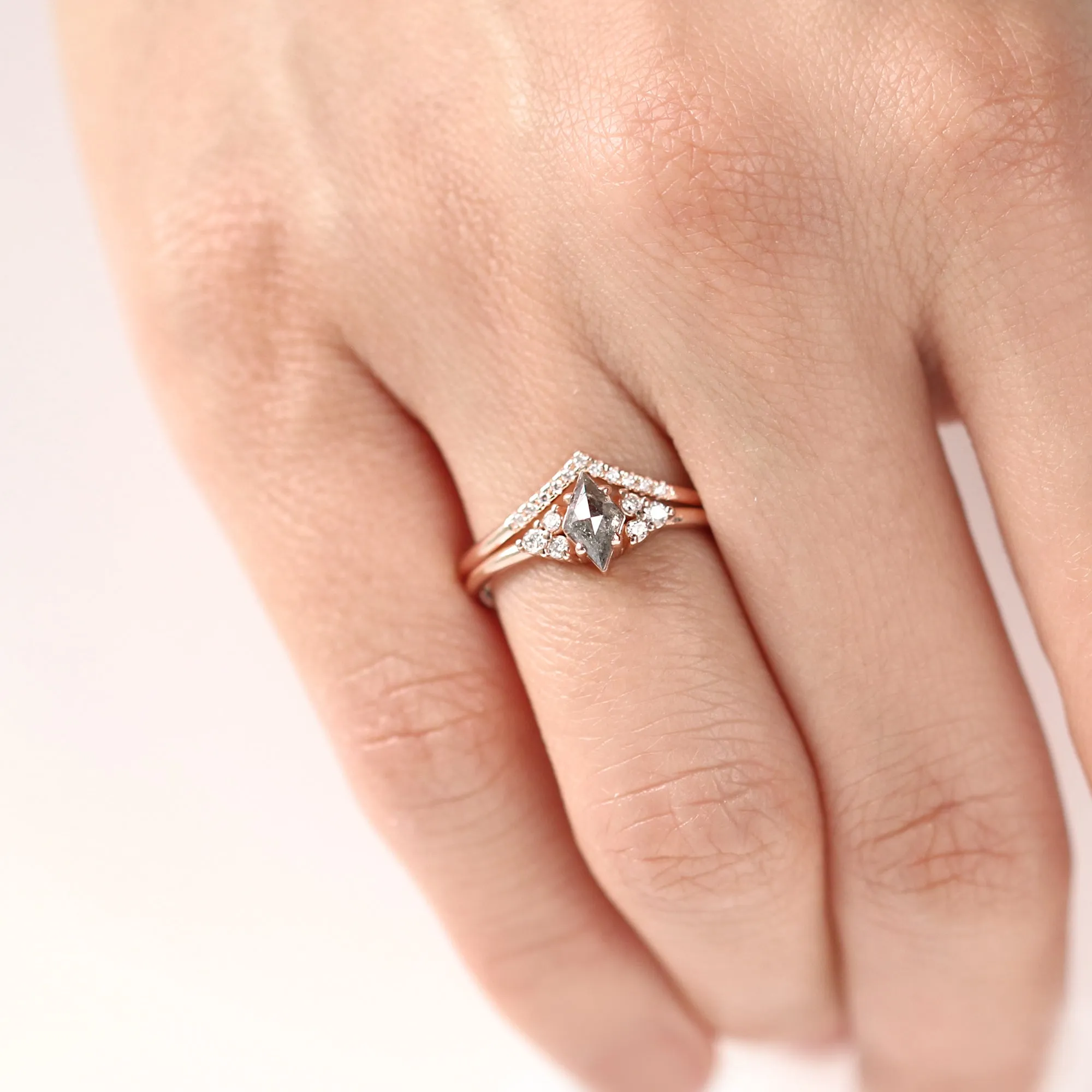 Sienna Rose Cut Diamond Ring
