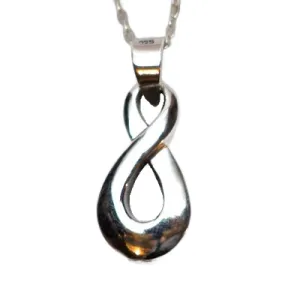 Silver Infinity Jewelry - IUSPN108