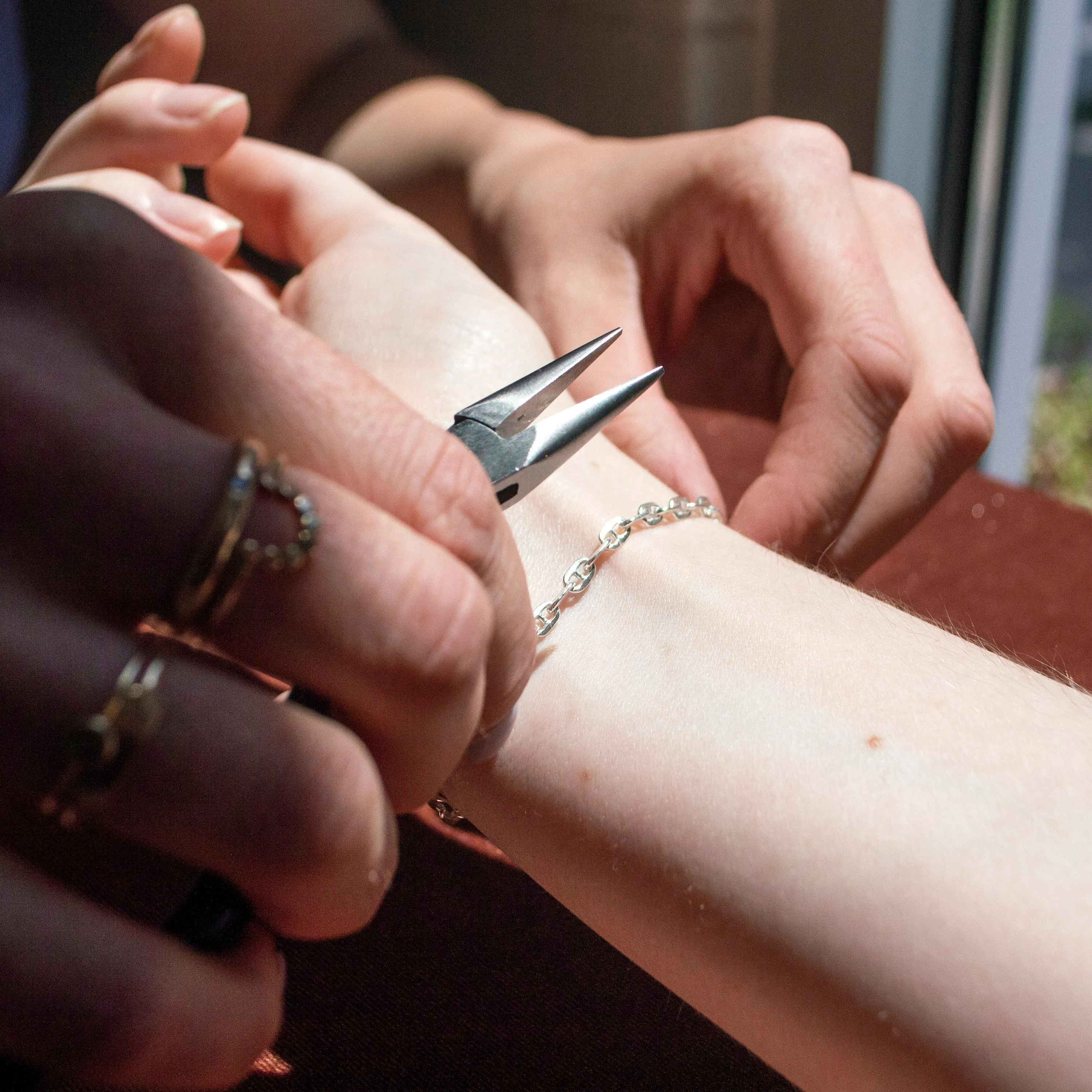 Silver Permanent Jewelry