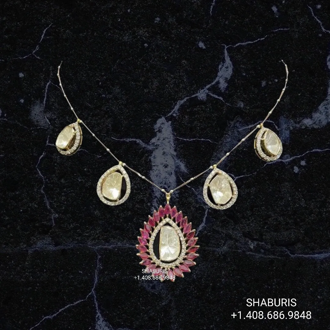 Simple necklace Latest Indian Jewelry,South Indian Jewelry,Pure silver jewelry,Indian Wedding Jewelry -NIHIRA-SHABURIS