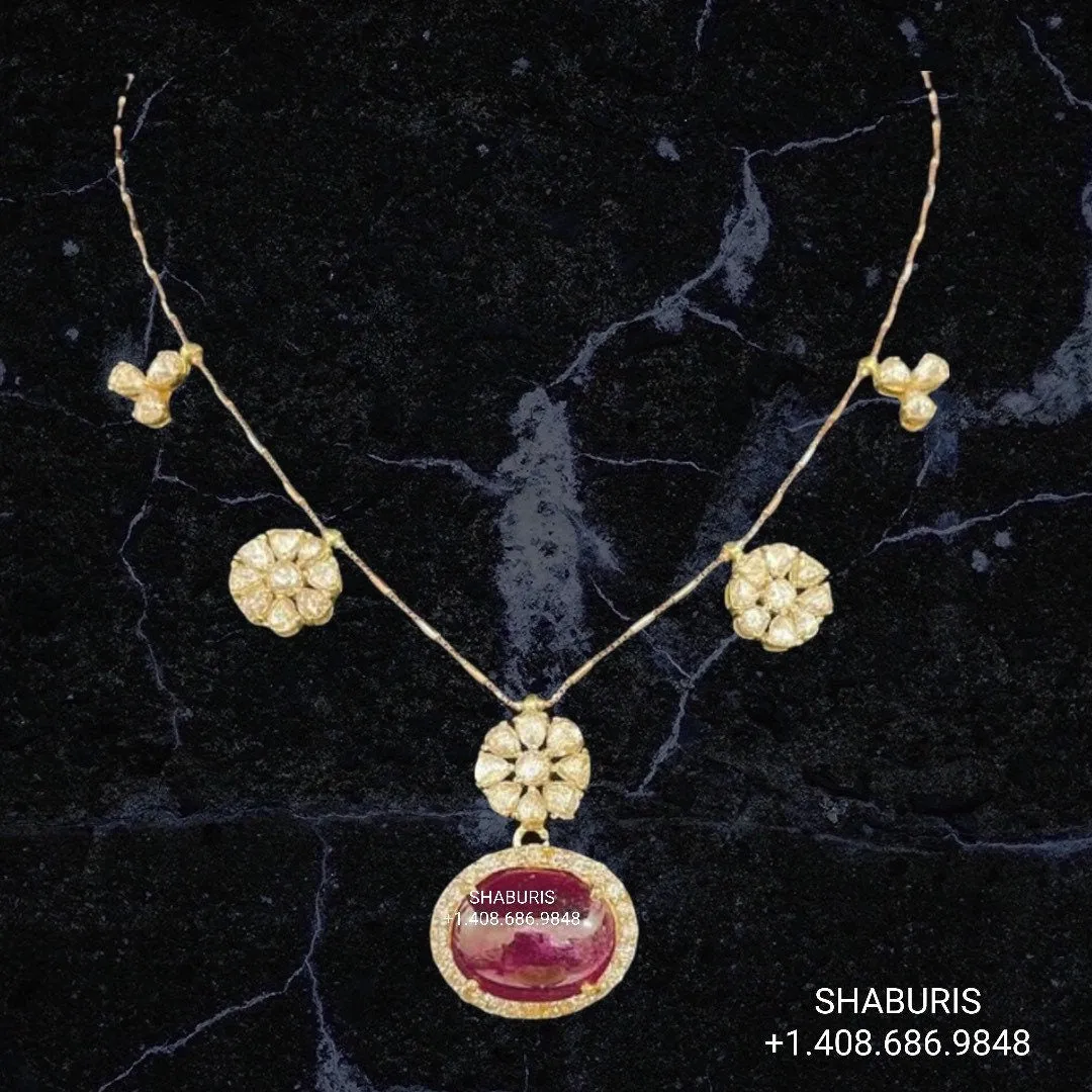 Simple necklace Latest Indian Jewelry,South Indian Jewelry,Pure silver jewelry,Indian Wedding Jewelry -NIHIRA-SHABURIS