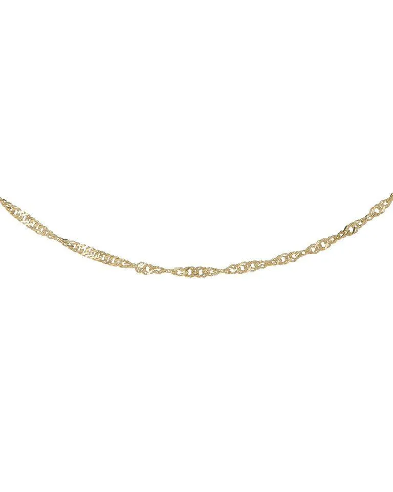 Singapore Necklace 14K
