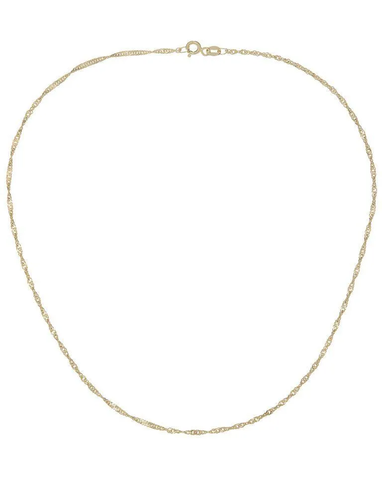 Singapore Necklace 14K