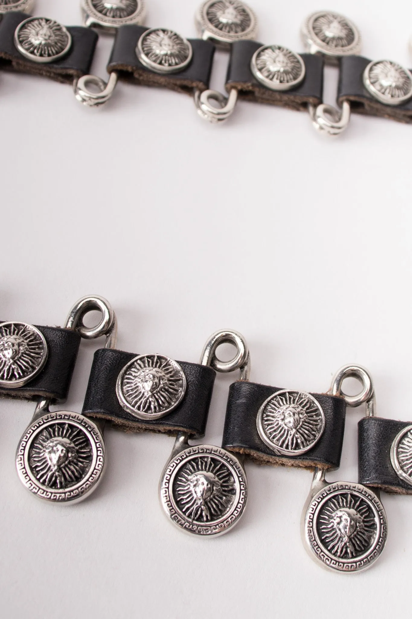 Skinny Safety Pin Belt