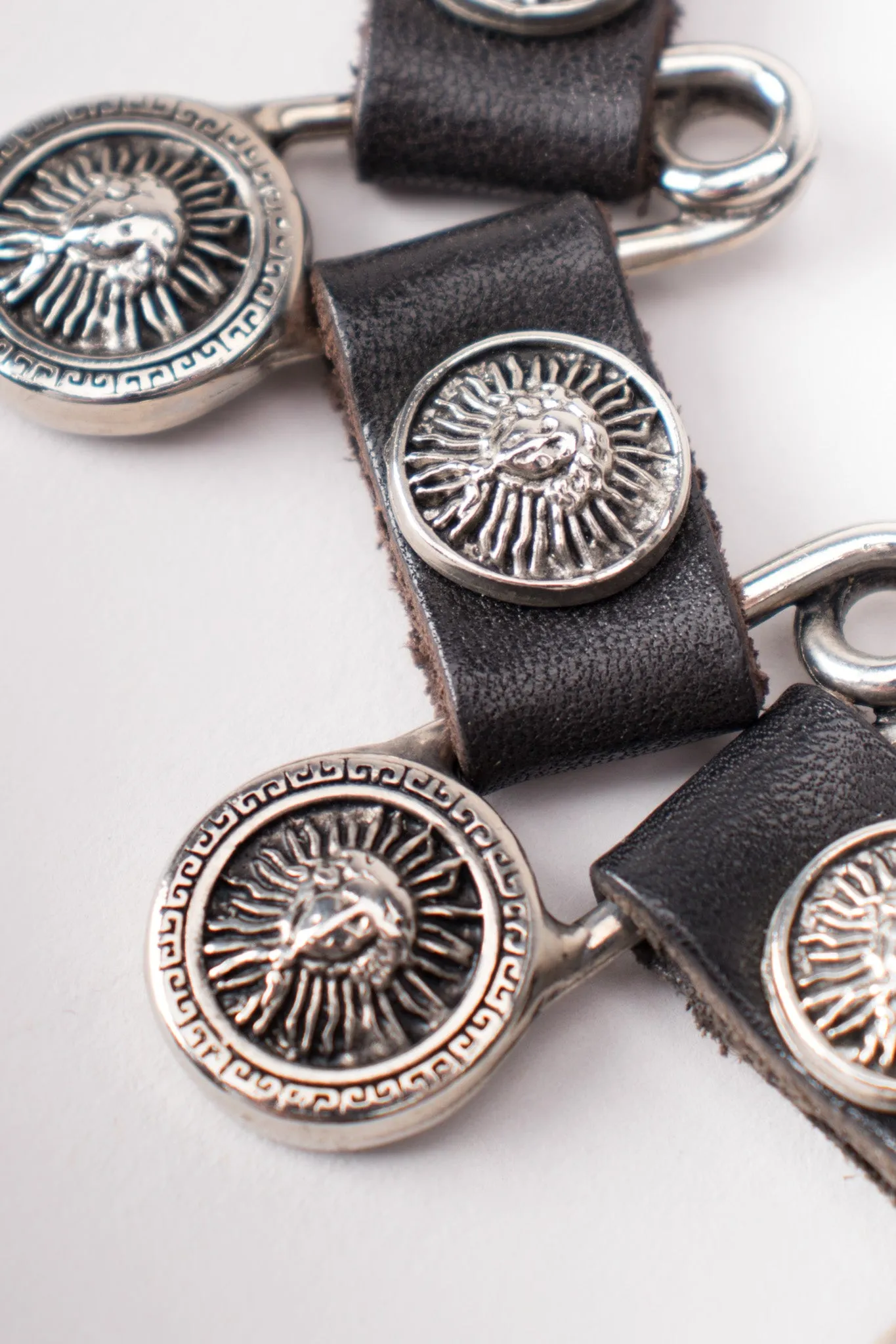 Skinny Safety Pin Belt