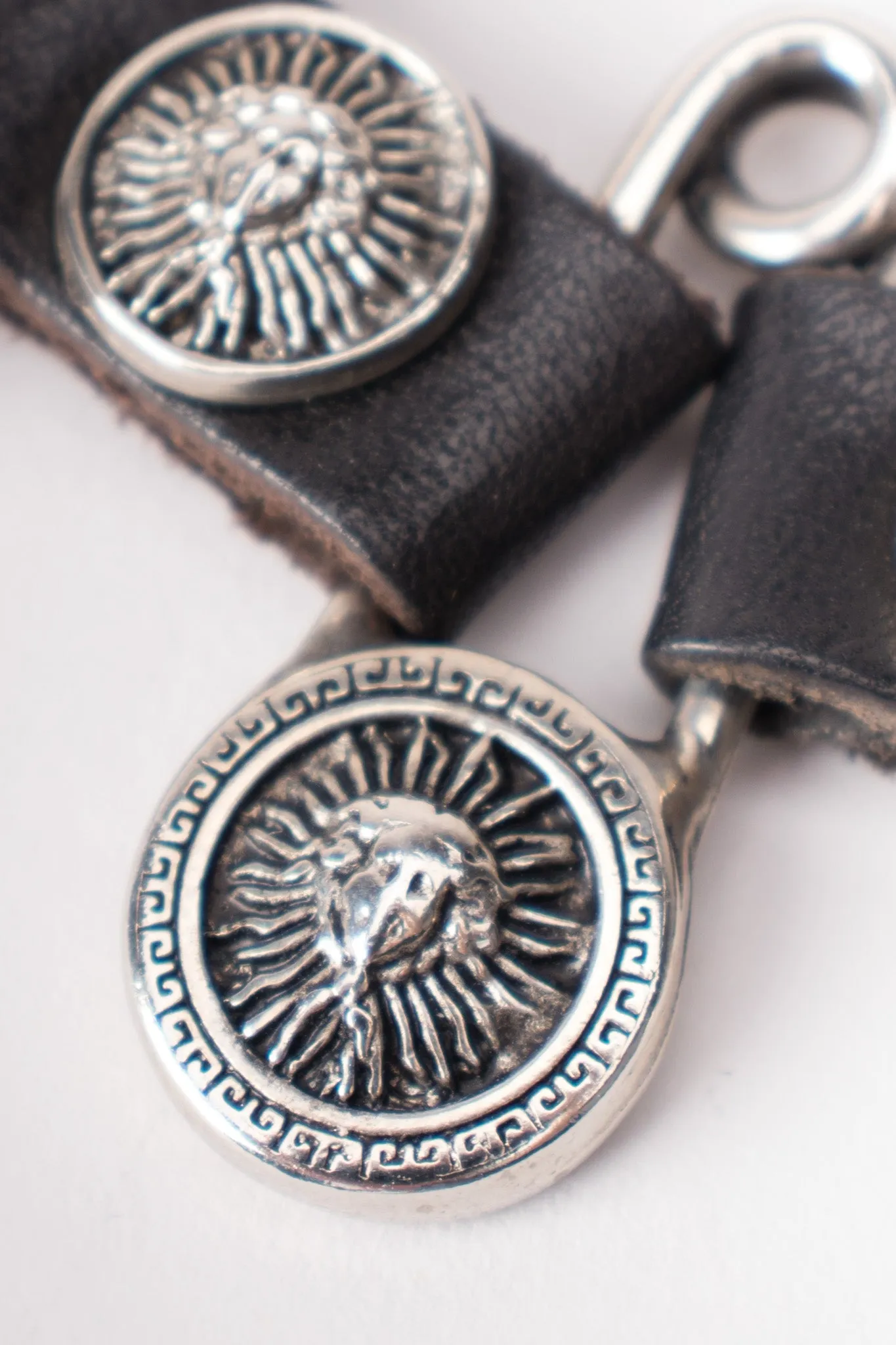 Skinny Safety Pin Belt
