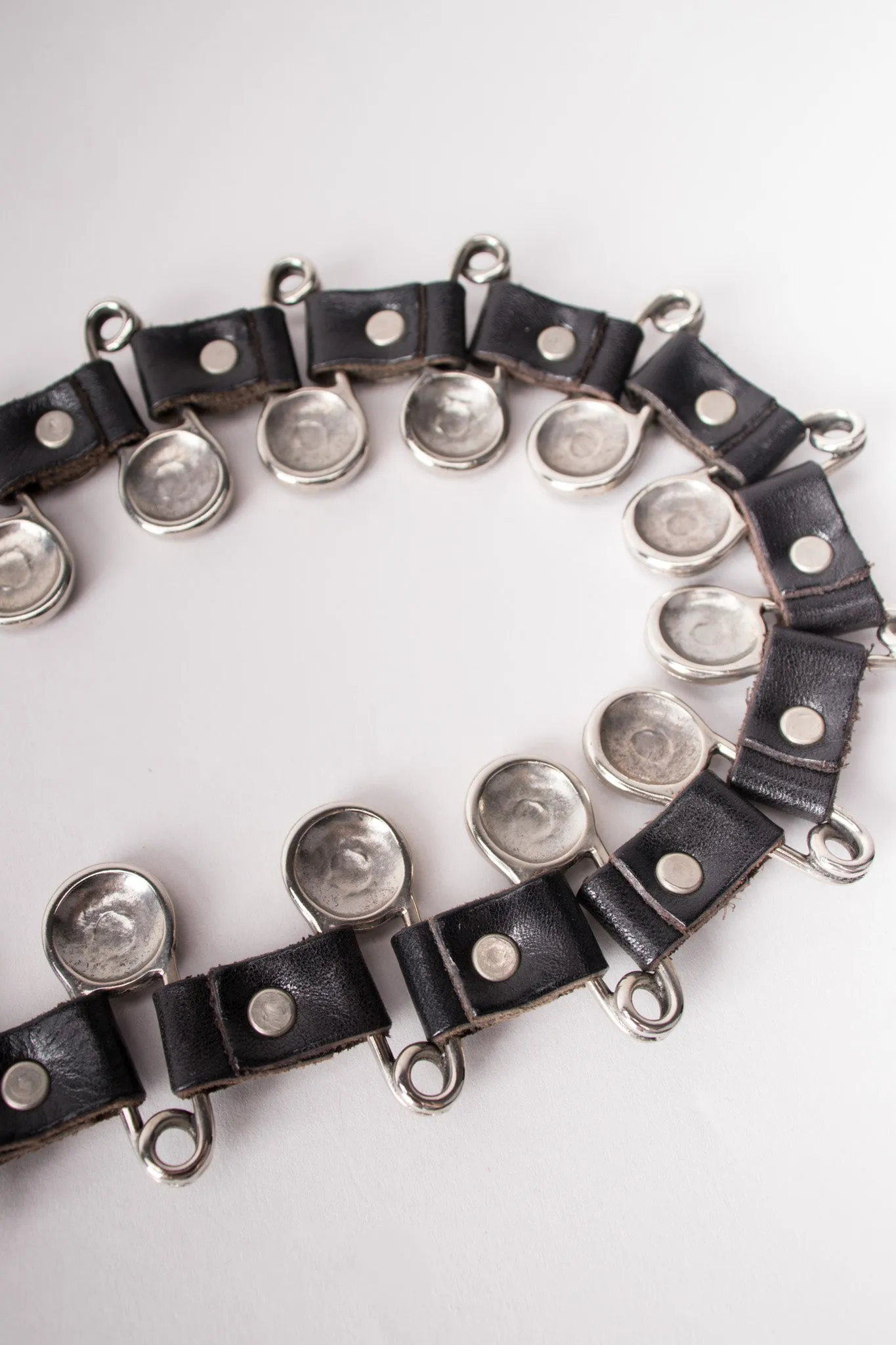 Skinny Safety Pin Belt