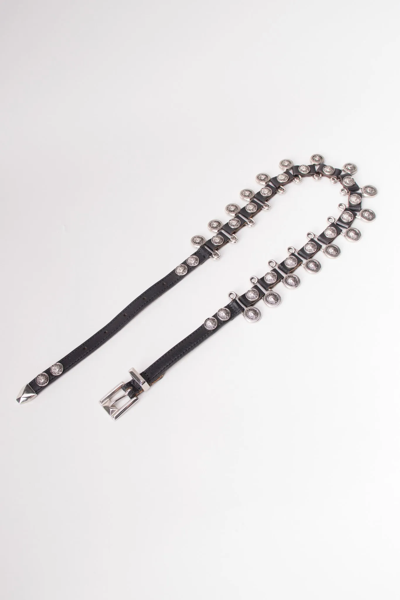 Skinny Safety Pin Belt