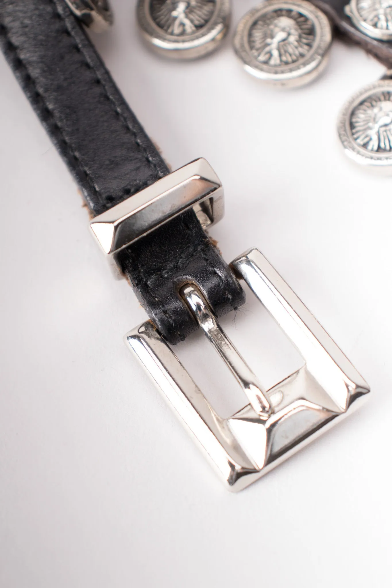 Skinny Safety Pin Belt