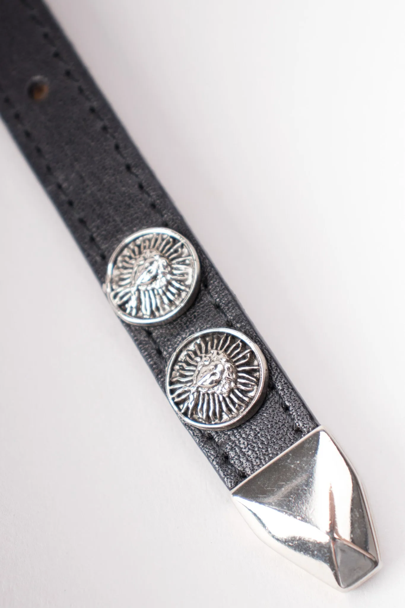 Skinny Safety Pin Belt