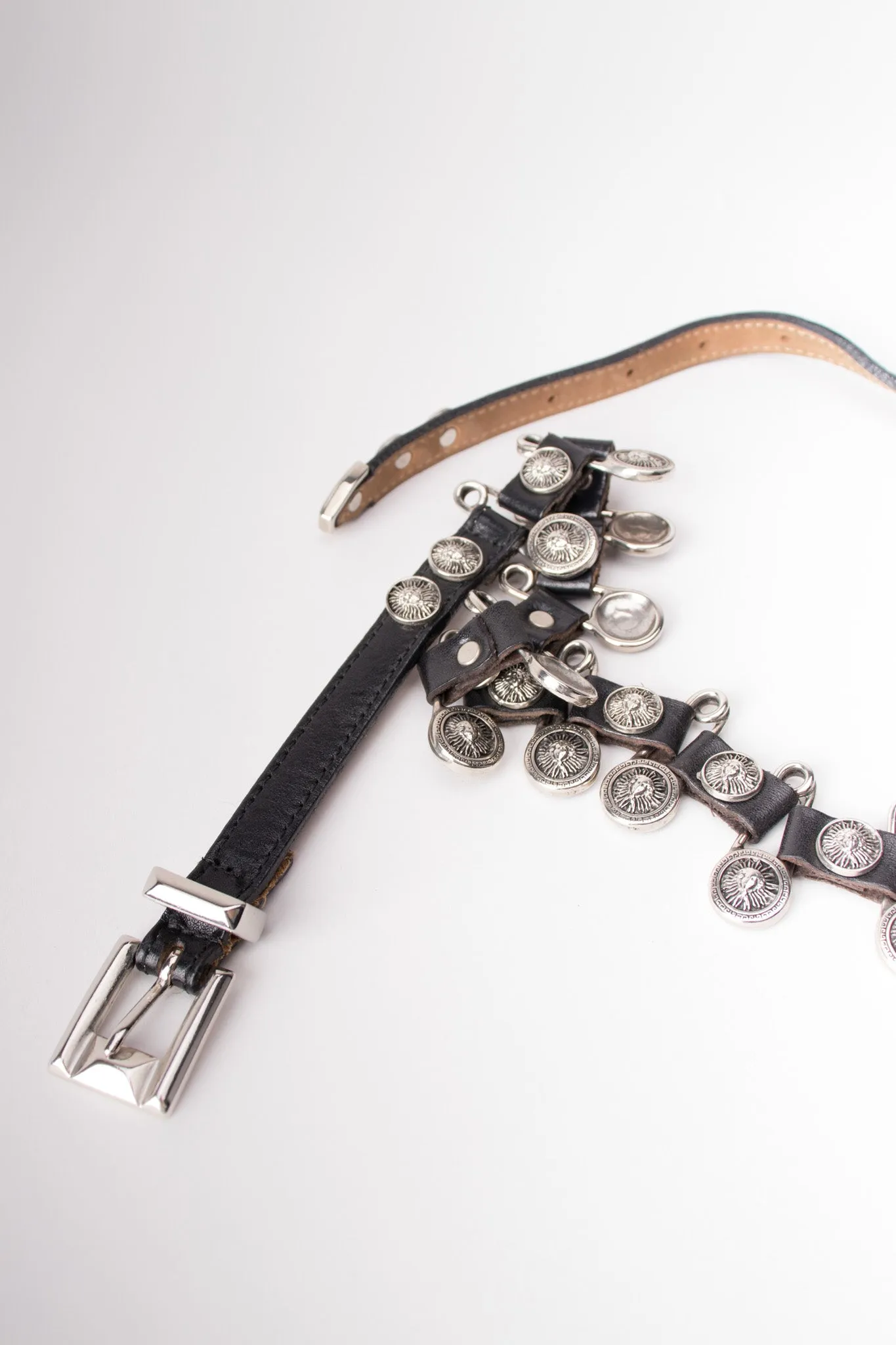 Skinny Safety Pin Belt