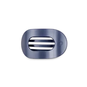 Small Teleties Flat Oval Clip - Hampton Bay