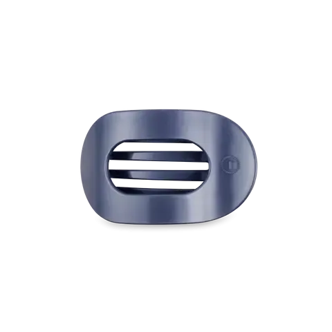Small Teleties Flat Oval Clip - Hampton Bay