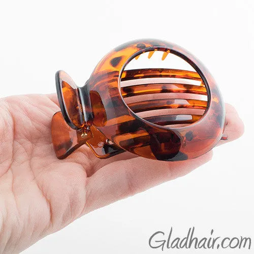 Small Tortoise Plastic Open Circle Clamp