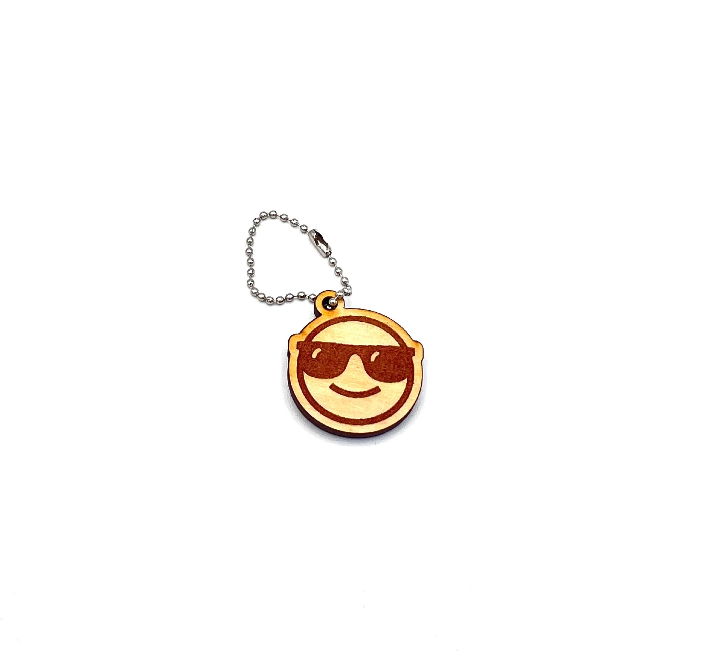 Smiling Face With Sunglasses Emoji Keychain
