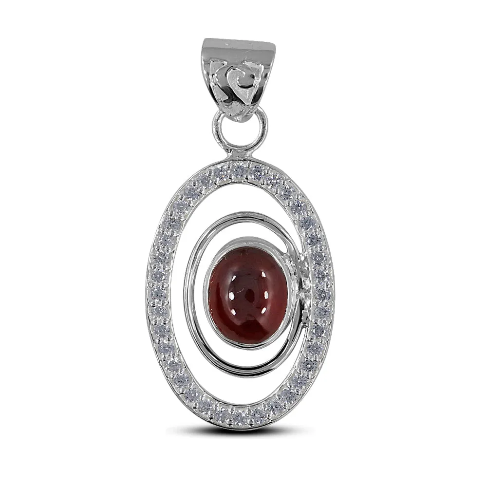 Smoky Quartz 925 Silver Pendant