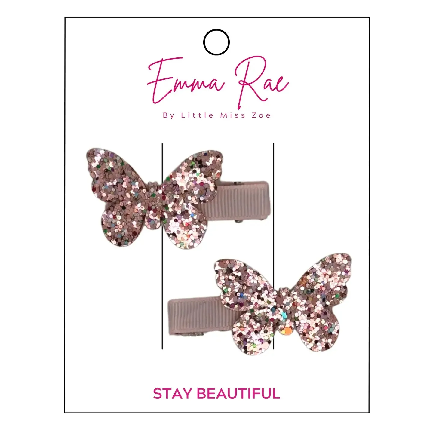 Sparkly Hair Clips
