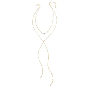 Speak to Me Lariat Necklace