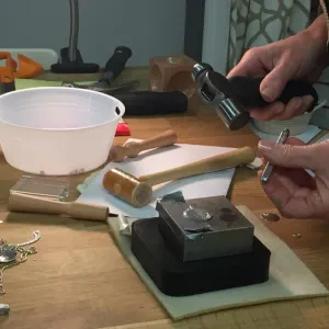 Stamped Silver Jewelry Workshop
