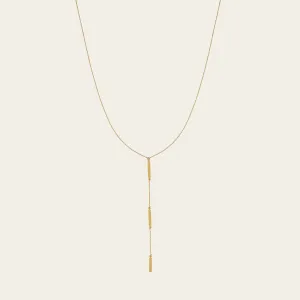 Station Tube Y Necklace