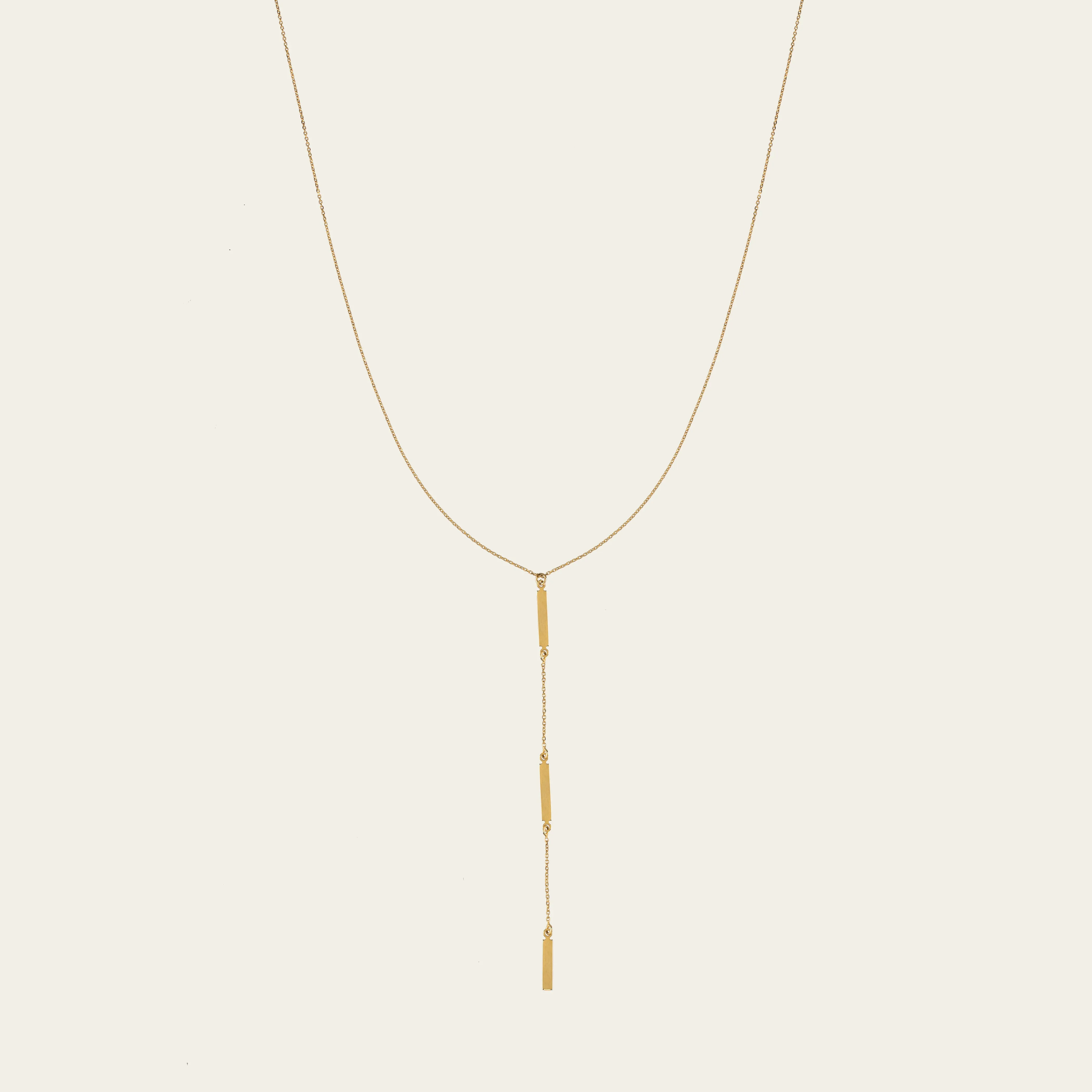 Station Tube Y Necklace