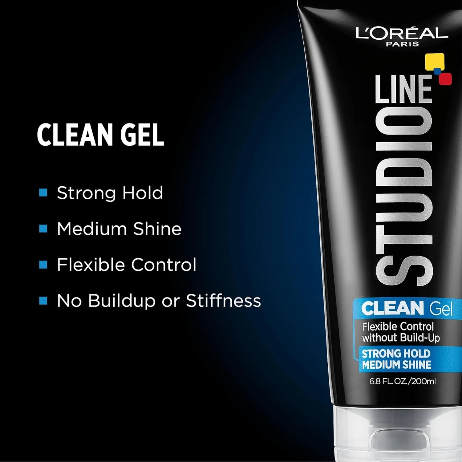 Studio Line Clear Minded Clean Gel - Strong Hold 6.8 Fl; Oz.