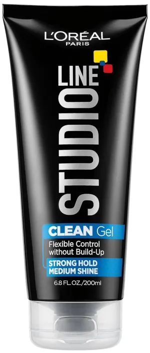 Studio Line Clear Minded Clean Gel - Strong Hold 6.8 Fl; Oz.