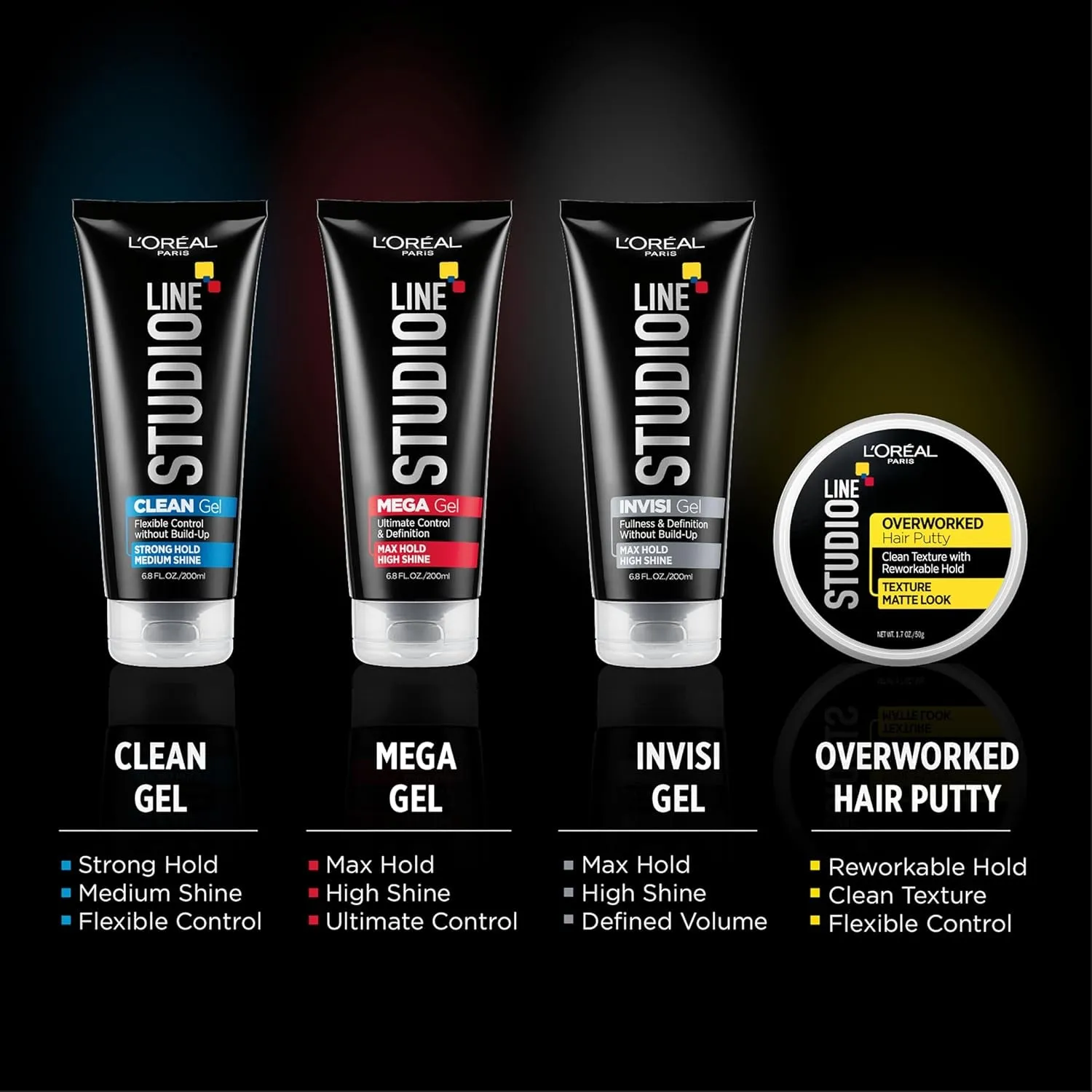 Studio Line Clear Minded Clean Gel - Strong Hold 6.8 Fl; Oz.