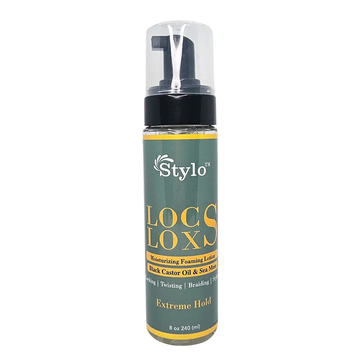 STYLO  Locs Loxs Moisturizing Foaming Lotion - Sea Moss 8oz