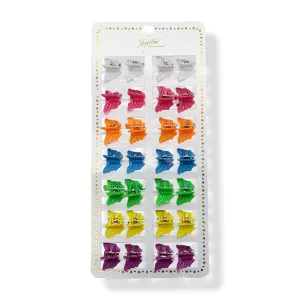 Superstar Assorted Colors Mini Claw Clip (28 pcs)