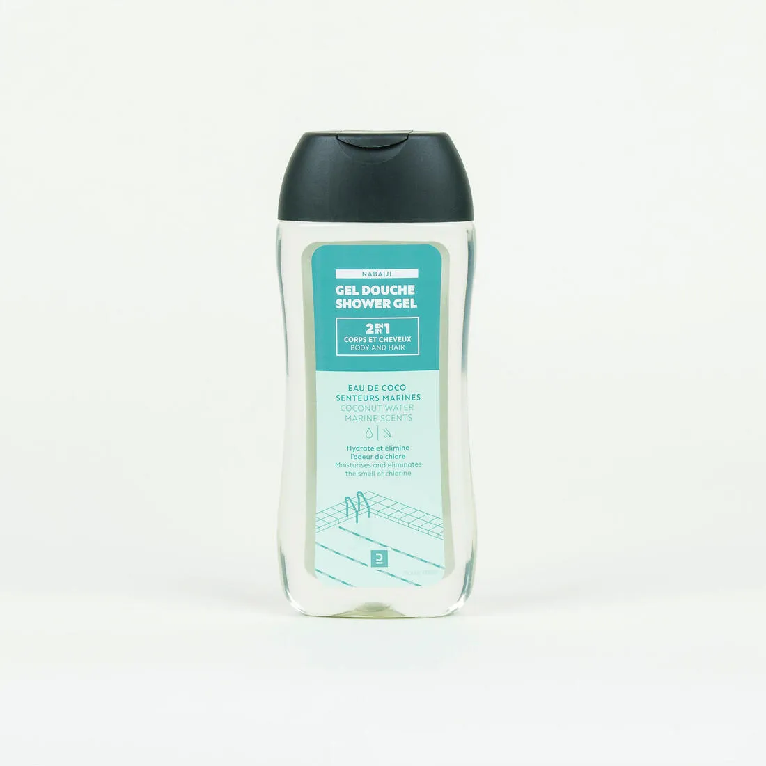 Swimming Pool Shower Gel - Anti-Chlorine - 2in1 Body & Hair - 250 ml