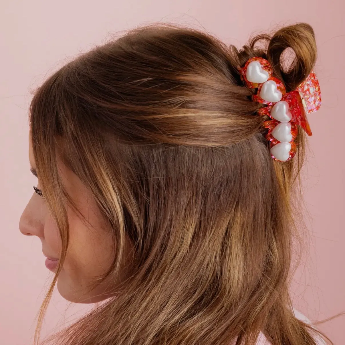 Taylor Elliott Designs | Claw Clips with Pearls