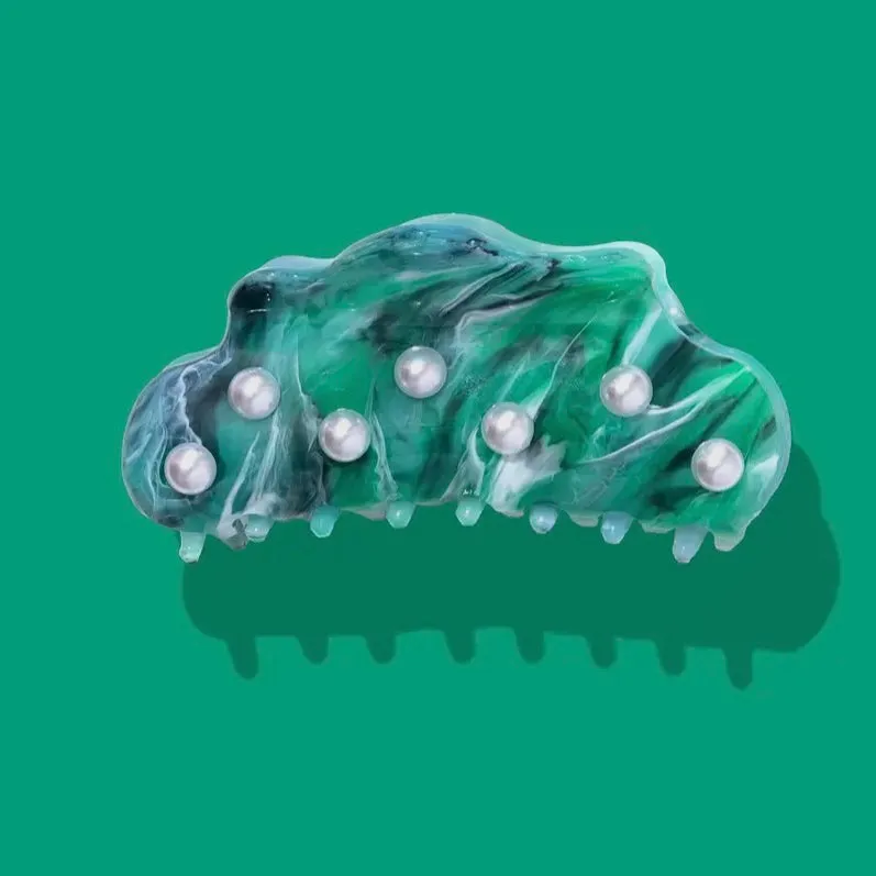 Taylor Elliott Designs | Claw Clips with Pearls