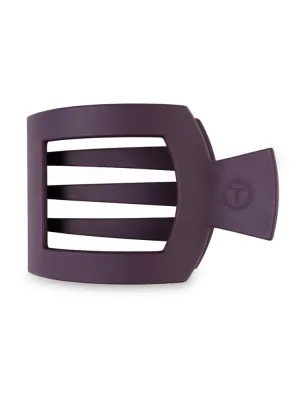 Teletie Medium Flat Square Clip - Burgundy Bliss
