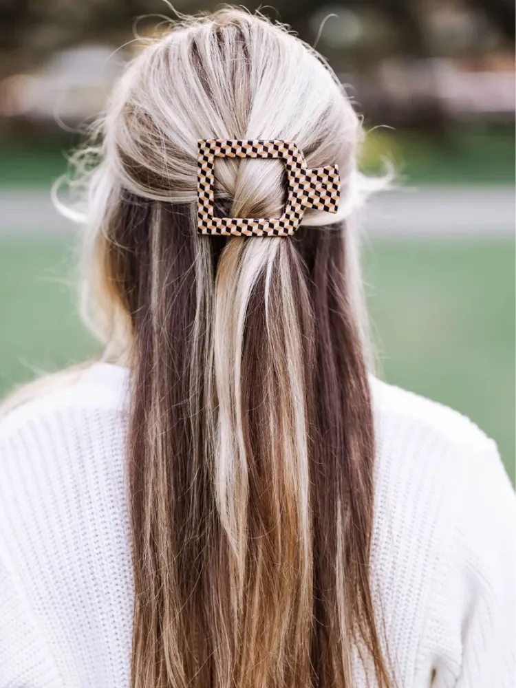 Teletie Medium Flat Square Clip - Gone Glamping