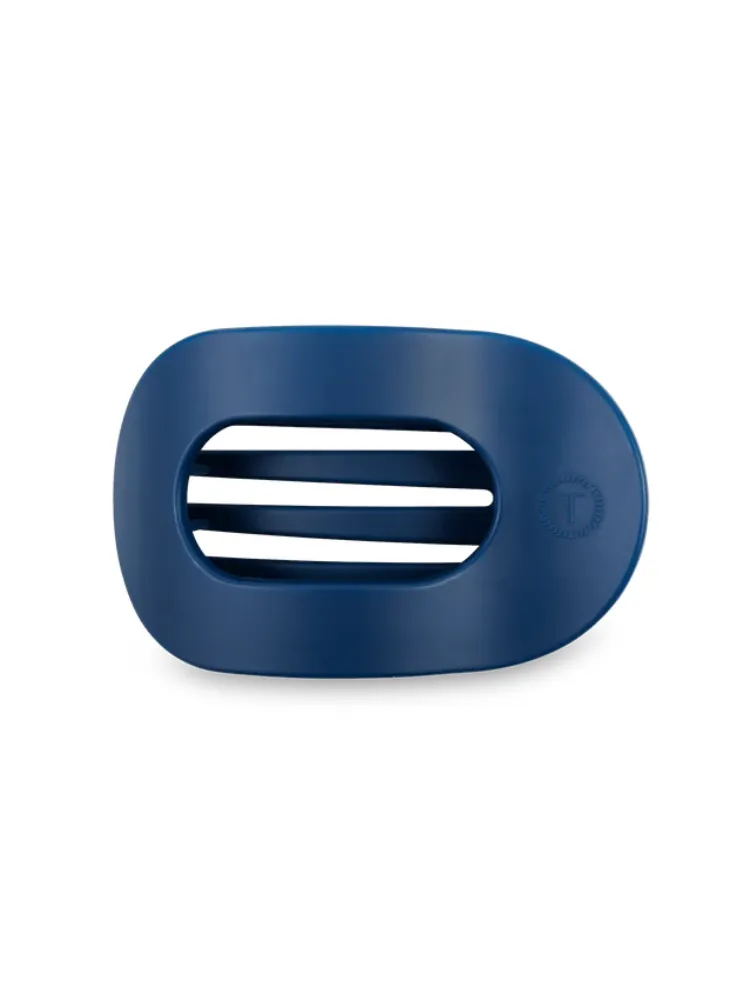 Teletie Small Flat Round Clip - Midnight Rain