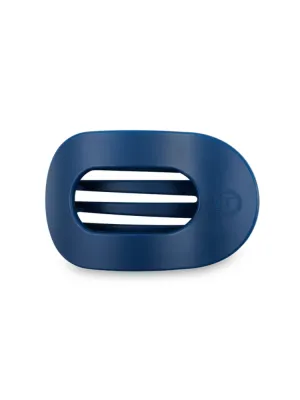 Teletie Small Flat Round Clip - Midnight Rain