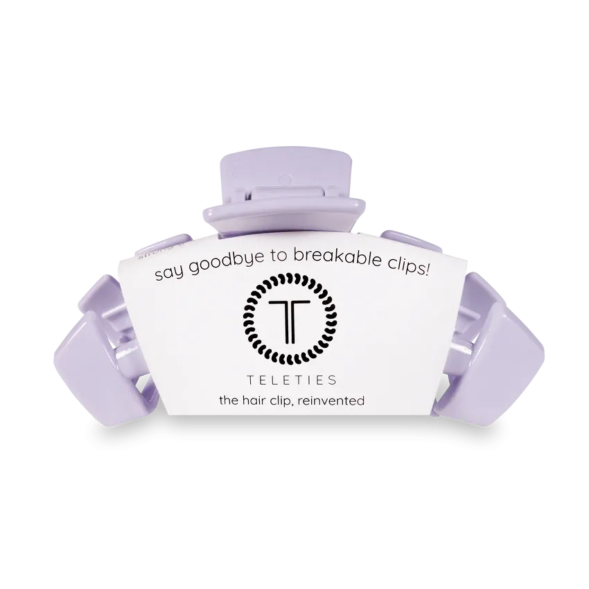 Teleties Classic Medium Hair Clip Lilac You