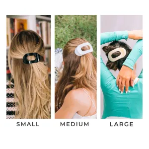 Teleties® Medium Round Flat Clip