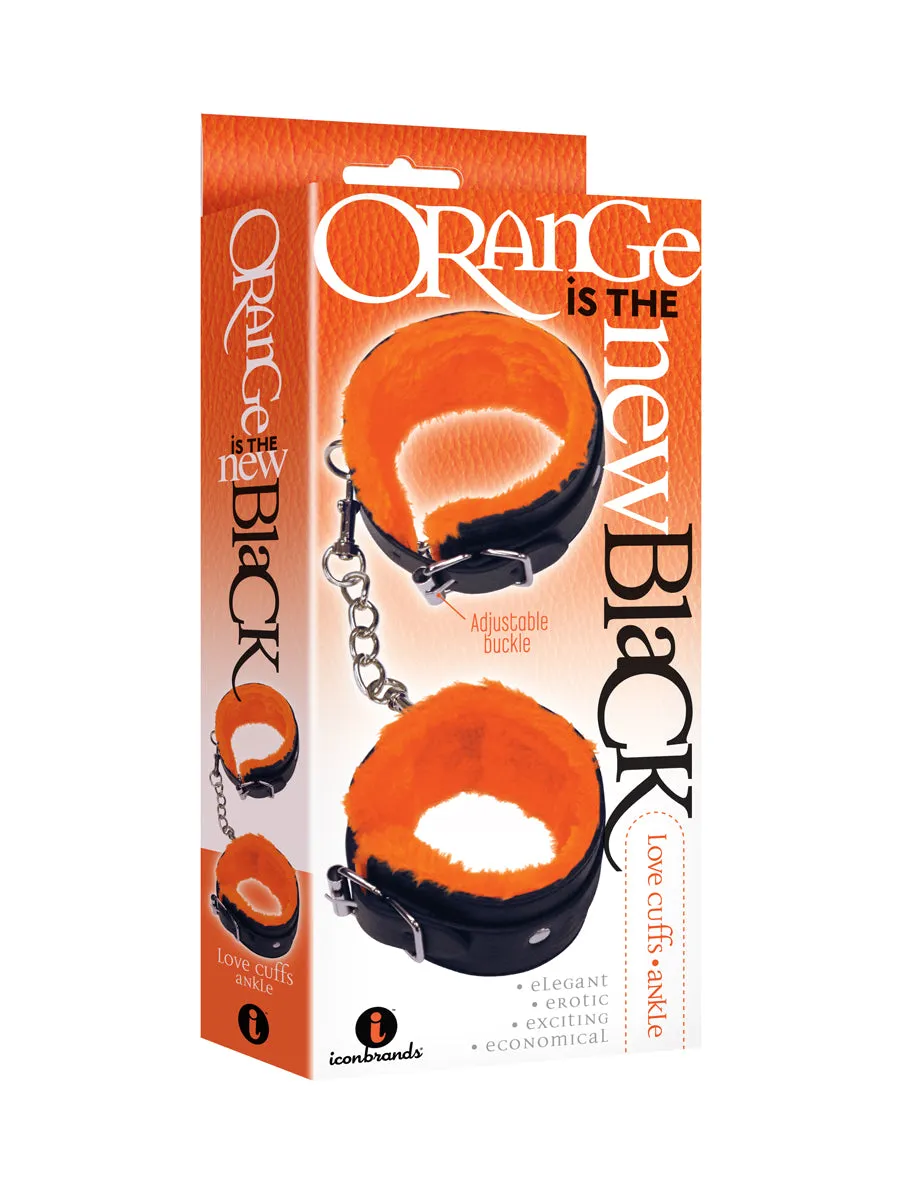 The 9's Orange Is the New Black Love Cuffs Ankle  - Black