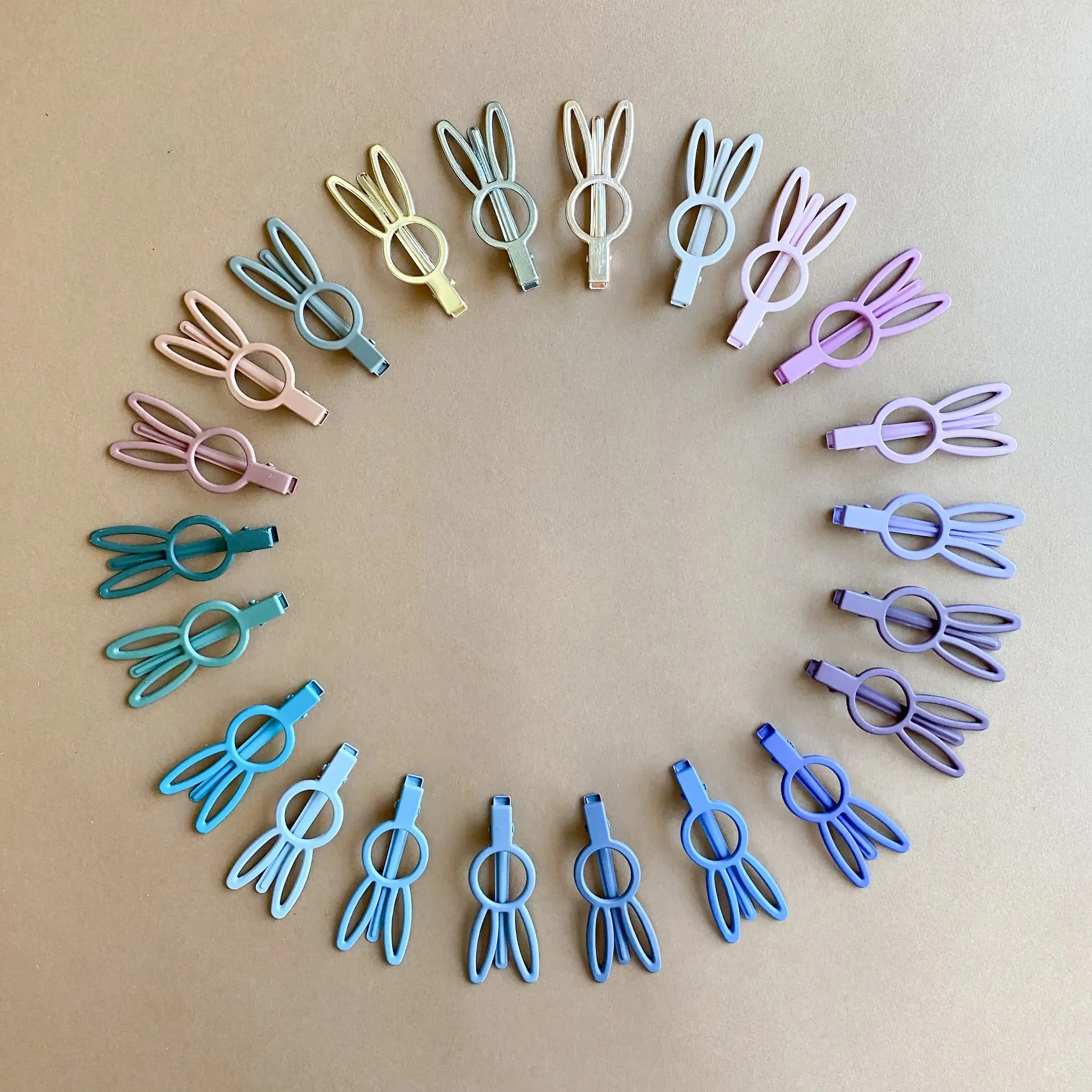 The Bunny Hair Clip - Various Colours