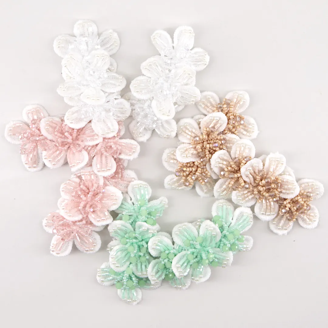 The Cary's Flower Girls Hair Clip Set