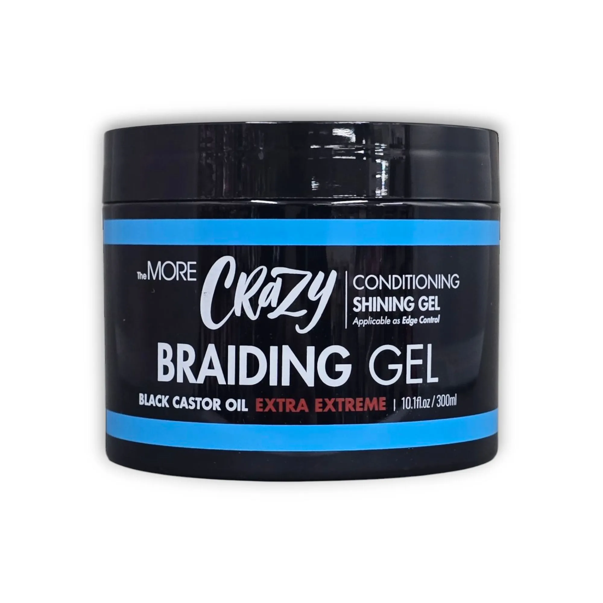 TheMORE Crazy Extra Extreme Braiding Gel (Black Castor Oil)