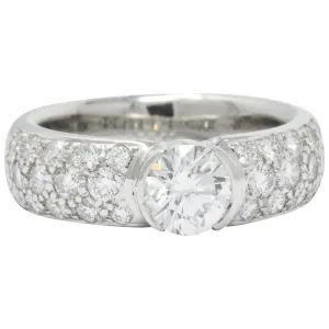 Tiffany & Co. 1.48 CTW Diamond And Platinum Engagement Ring GIA