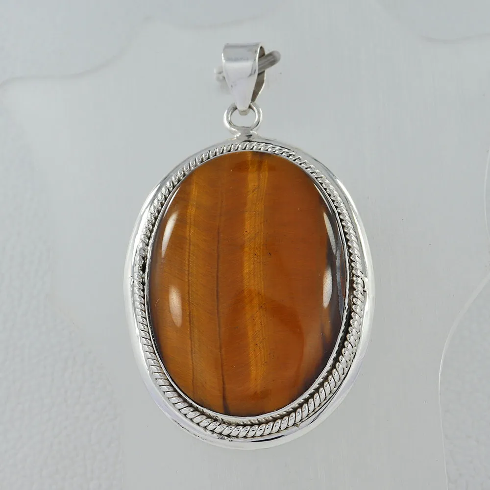 Tigers Eye Silver Jewelry