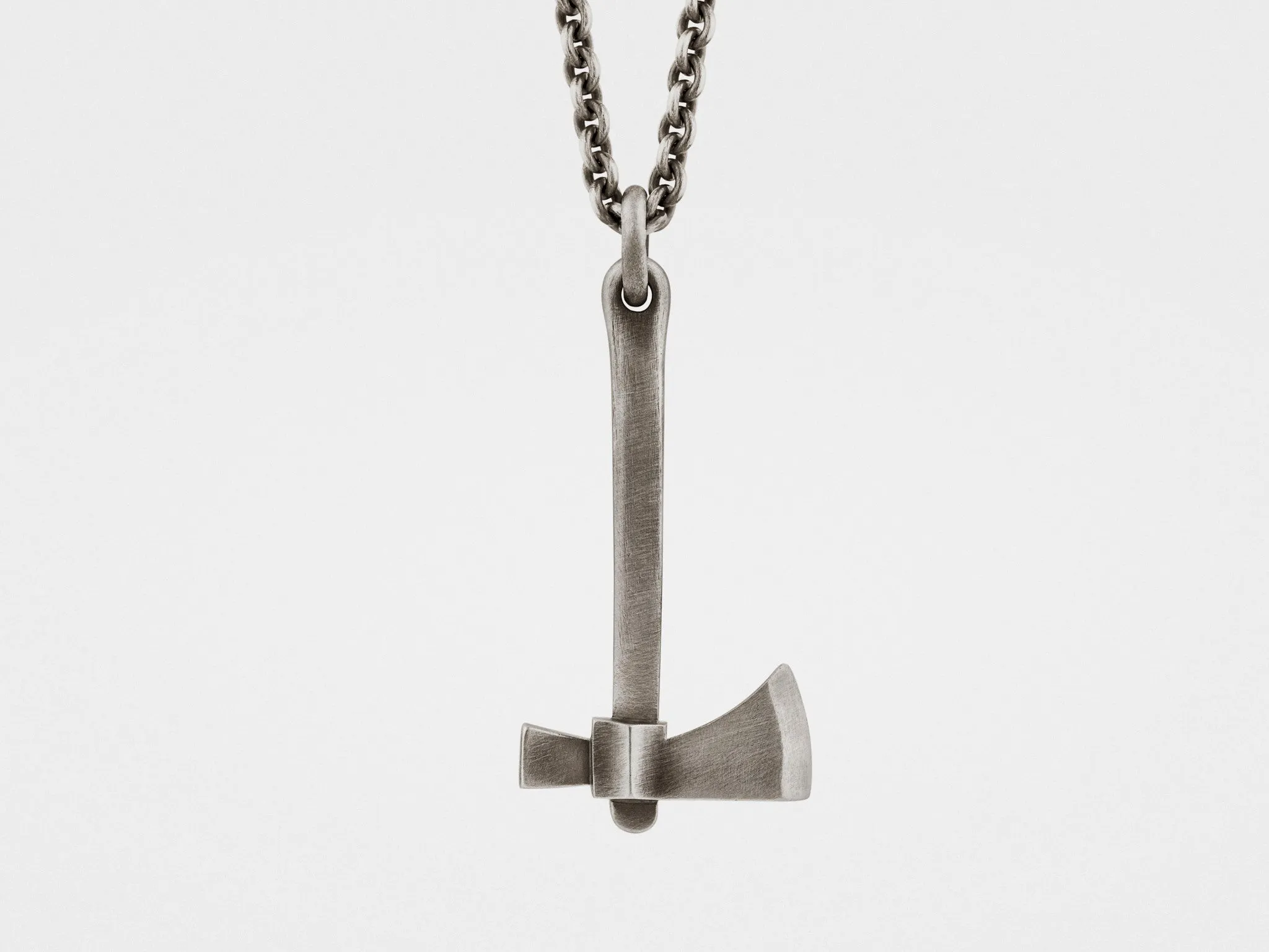 Tomahawk Pendant in Sterling Silver