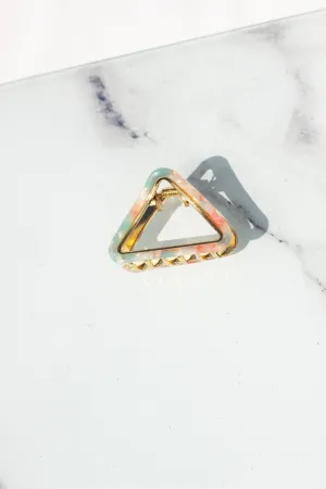 Triangle Outline Claw Hair Clip