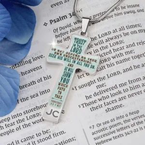 Trust in the Lord, Proverbs 3:5-7 N.I.T.