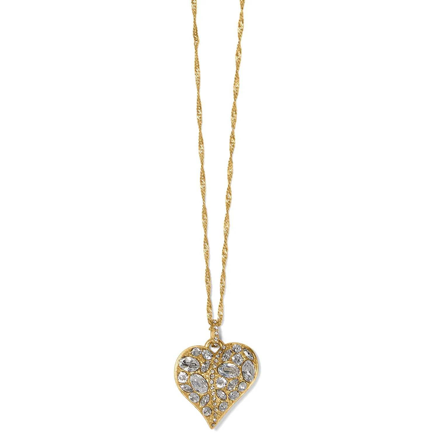 Trust Your Journey Heart Necklace - JM7490